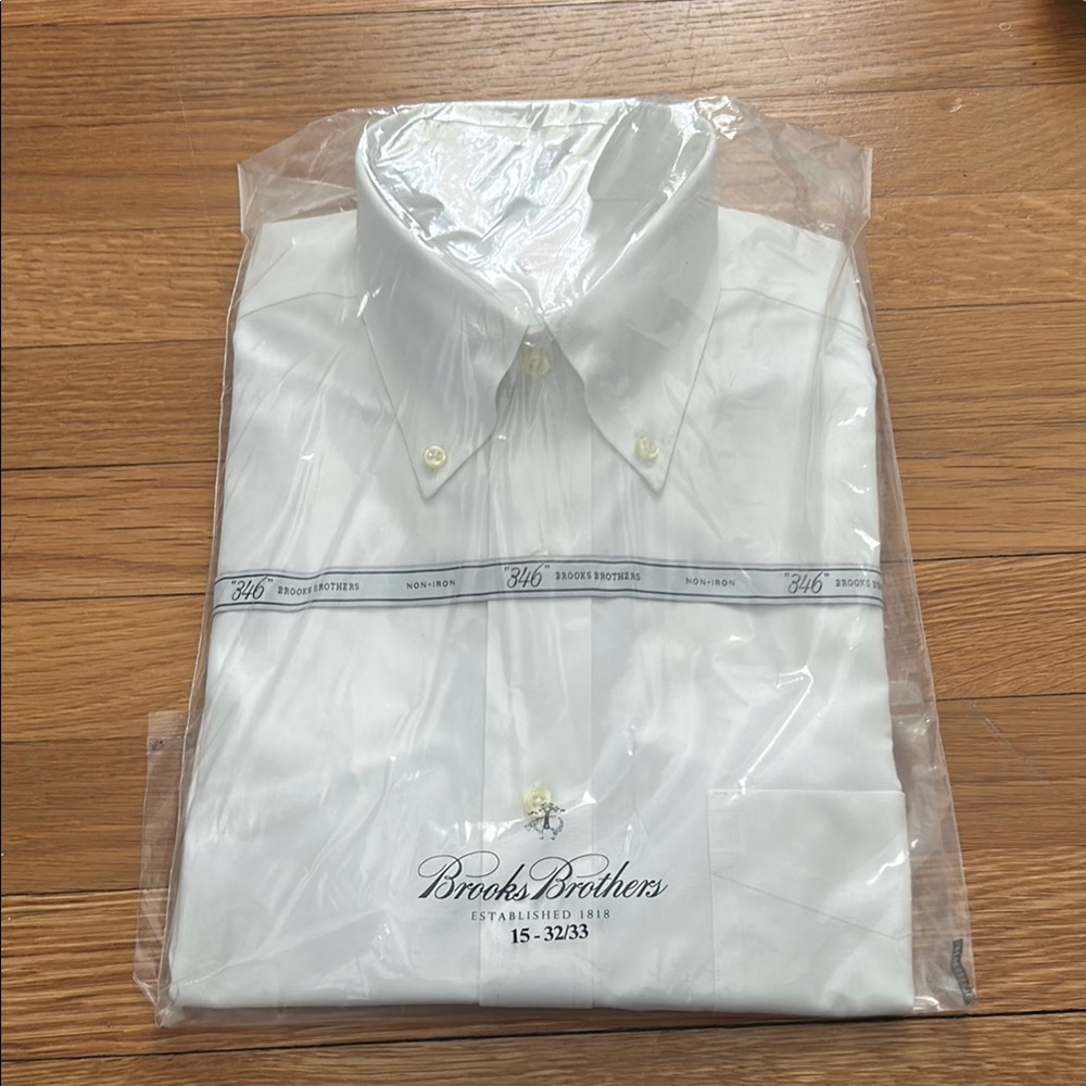 Brooks Brothers White Men's Shirt
